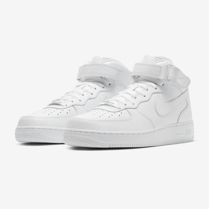 Nike Air Force 1 07 Mid white new