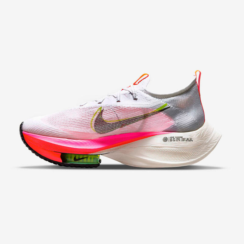 Nike W Air Zoom Alphafly Next% Flyknit White Pink Rawdacious